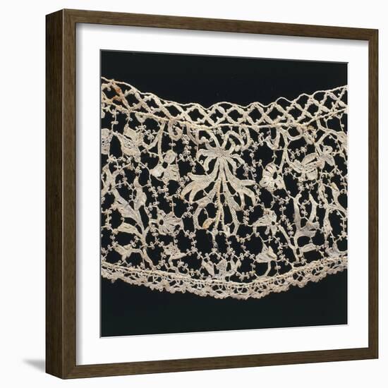 Collar Made with Fragments of Flat or Royal Stitch-null-Framed Giclee Print