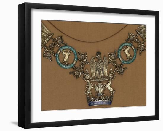 Collar of the Royal Order of the Crown of Westphalia-null-Framed Giclee Print