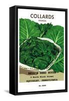 Collards: Georgia-null-Framed Stretched Canvas