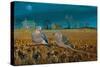 collared Doves-Alex Williams-Stretched Canvas