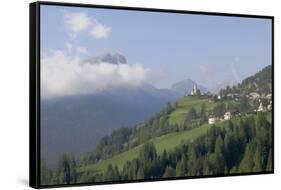 Colle S.Lucia, Monte Civetta, Belluno Province, Dolomites, Italy-James Emmerson-Framed Stretched Canvas