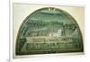 Colle Salvetti, from a Series of Lunettes Depicting Views of the Medici Villas, 1599-Giusto Utens-Framed Giclee Print