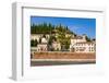 Colle San Pietro, River Adige, Verona, UNESCO World Heritage Site, Veneto, Italy, Europe-Nico-Framed Photographic Print