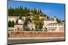 Colle San Pietro, River Adige, Verona, UNESCO World Heritage Site, Veneto, Italy, Europe-Nico-Mounted Photographic Print