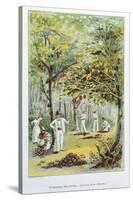 Collecting Cocoa, Venezuela, 1892-null-Stretched Canvas