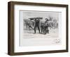 Collecting Firewood, Siege of Paris, Franco-Prussian War, 1870-Auguste Bry-Framed Giclee Print