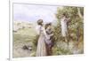 Collecting Flowers-Myles Birket Foster-Framed Giclee Print