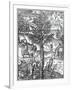 Collecting Incense from Pine Trees from 'Cosmographie Universelle', by Andre De Thevet, 1575-null-Framed Giclee Print