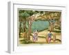 Collecting Mulberries, from a Book on the Silk Industry-null-Framed Giclee Print