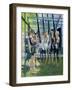 Collecting Oars-Timothy Easton-Framed Giclee Print