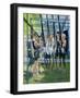 Collecting Oars-Timothy Easton-Framed Giclee Print