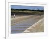 Collecting Salt in Salt Pans, Ars-En-Re, Ile De Re, Charente Maritime, France, Europe-Peter Richardson-Framed Photographic Print