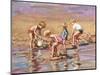 Collecting Shells-Paul Gribble-Mounted Giclee Print