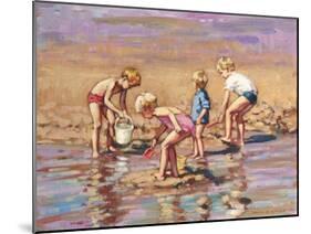 Collecting Shells-Paul Gribble-Mounted Giclee Print