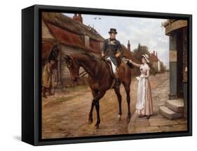 Collecting the Post-George Goodwin Kilburne-Framed Stretched Canvas