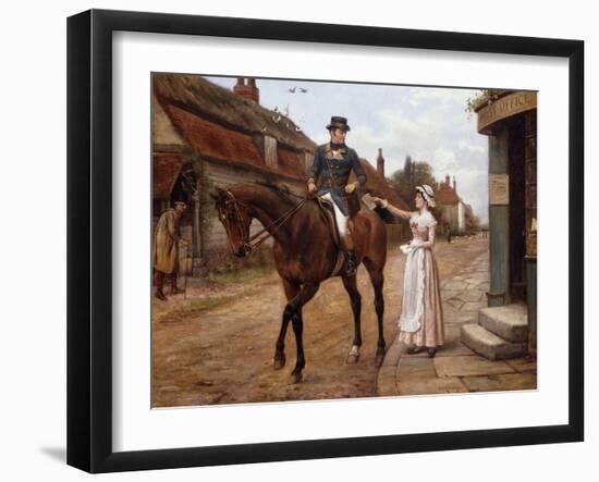 Collecting the Post-George Goodwin Kilburne-Framed Giclee Print