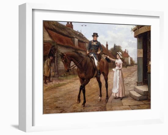 Collecting the Post-George Goodwin Kilburne-Framed Giclee Print