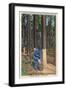 Collecting Turpentine-null-Framed Art Print