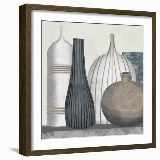 Collection Calm - Party-Linda Wood-Framed Giclee Print