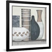 Collection Calm - Set-Linda Wood-Framed Giclee Print