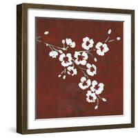 Collection Ochre - Blossom-Linda Wood-Framed Giclee Print