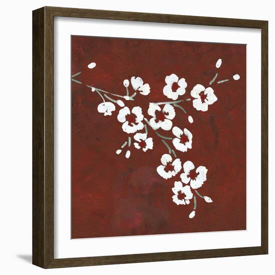 Collection Ochre - Blossom-Linda Wood-Framed Giclee Print