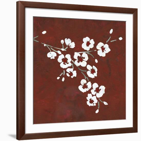 Collection Ochre - Blossom-Linda Wood-Framed Giclee Print