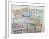 Collection of Bond Certificates, Early 20th Century (Colour Litho)-French-Framed Giclee Print