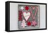 Collection of Christmas Decoration in the Foresten Frame-Andrea Haase-Framed Stretched Canvas