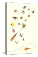 Collection of Fishing Lures-null-Stretched Canvas