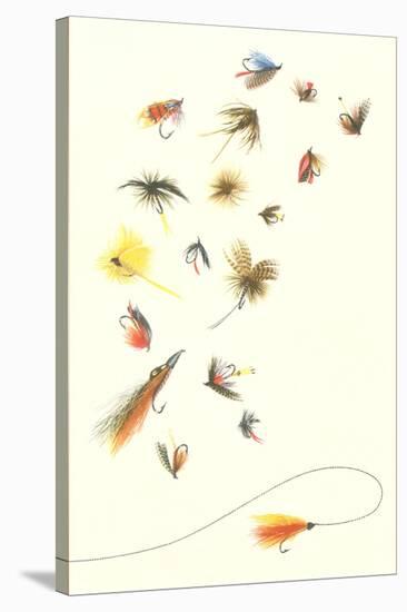 Collection of Fishing Lures-null-Stretched Canvas