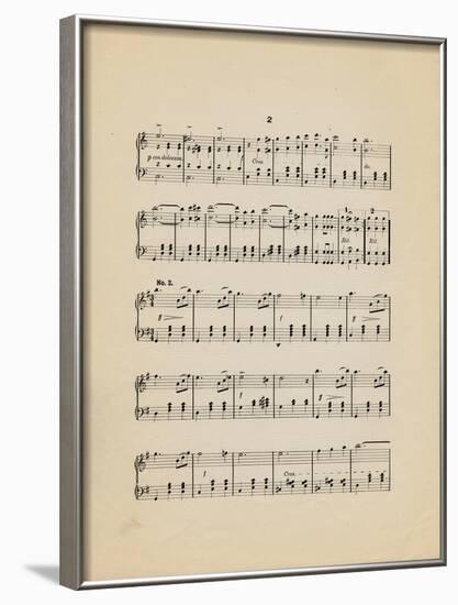 Collection of Illustrated American Sheet Music, Geography Sub Series-null-Framed Art Print