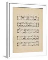 Collection of Illustrated American Sheet Music, Geography Sub Series-null-Framed Art Print