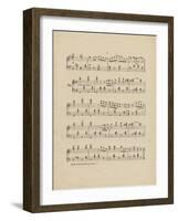 Collection of Illustrated American Sheet Music, Geography Sub Series-null-Framed Art Print