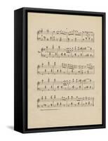 Collection of Illustrated American Sheet Music, Geography Sub Series-null-Framed Stretched Canvas