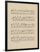 Collection of Illustrated American Sheet Music, Geography Sub Series-null-Framed Art Print