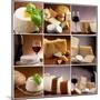 Collection Of Italian Cheese And Wine-Marco Mayer-Mounted Art Print