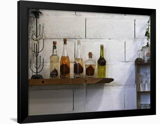 Collection of Pear Eau-De-Vie, Champagne Francois Seconde, Sillery Grand Cru-Per Karlsson-Framed Photographic Print