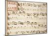 Collection of Sonatas for Harpsichord-Domenico Scarlatti-Mounted Giclee Print