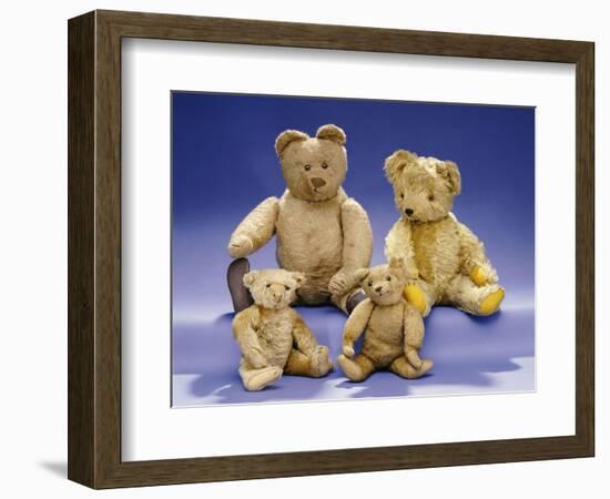 Collection of Teddy Bears-null-Framed Giclee Print