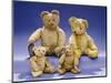 Collection of Teddy Bears-null-Mounted Giclee Print