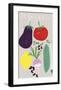 Collection of Vegetables-Laure Girardin Vissian-Framed Giclee Print