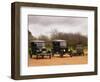 Collection of Vintage Cars, T Fords, Bodega Bouza Winery, Canelones, Montevideo, Uruguay-Per Karlsson-Framed Photographic Print