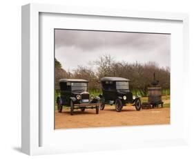 Collection of Vintage Cars, T Fords, Bodega Bouza Winery, Canelones, Montevideo, Uruguay-Per Karlsson-Framed Photographic Print