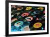 Collection of Vinyl Records, Wildwood, New Jersey, Usa-Julien McRoberts-Framed Photographic Print