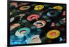 Collection of Vinyl Records, Wildwood, New Jersey, Usa-Julien McRoberts-Framed Photographic Print