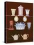 Collection of Wedgwood Pieces-English School-Stretched Canvas