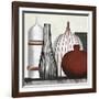 Collection Rouge - Party-Linda Wood-Framed Giclee Print