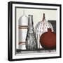 Collection Rouge - Party-Linda Wood-Framed Giclee Print