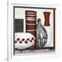 Collection Rouge - Set-Linda Wood-Framed Giclee Print